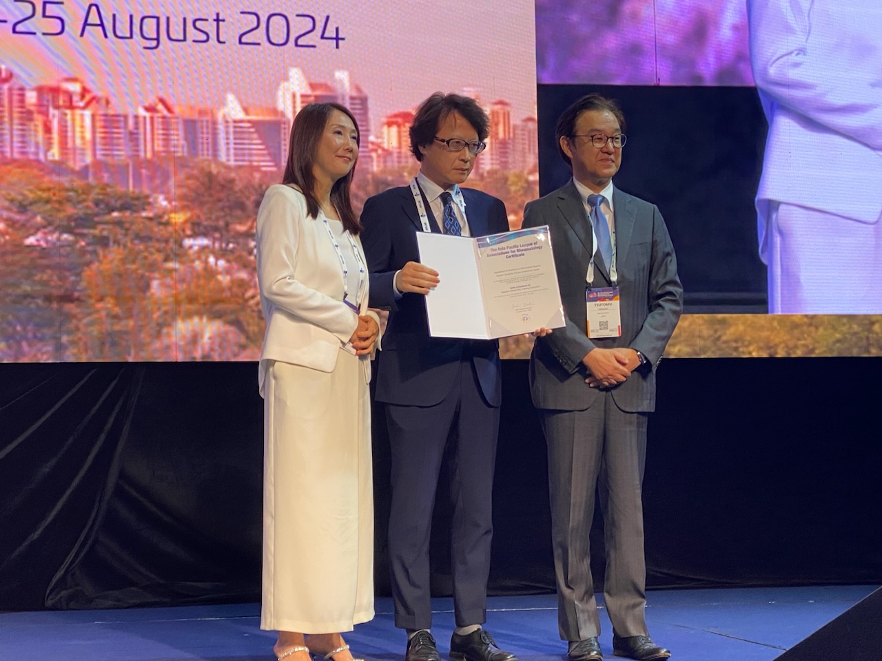 膠原病グループが、アジア太平洋リウマチ学会のCOE(Center of Excellence) に選定されました。